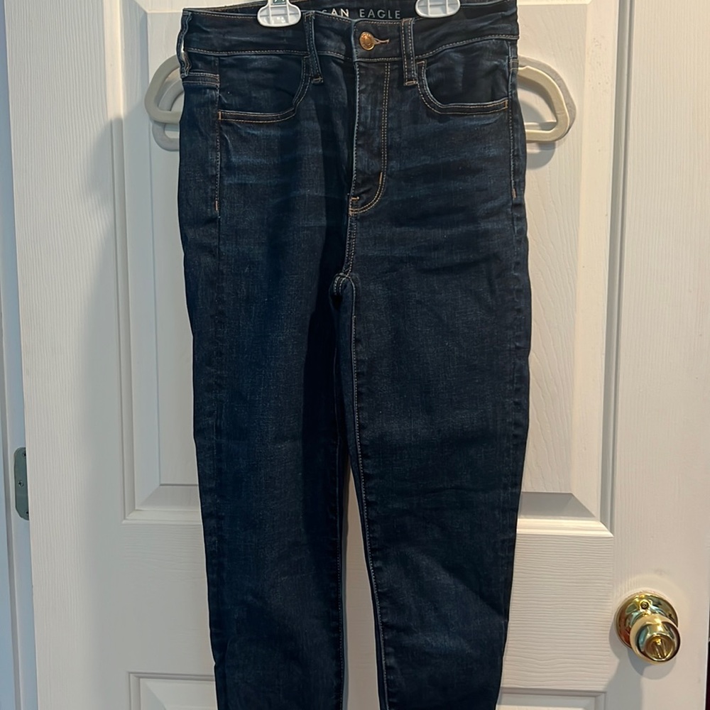 American Eagle super high rise jeggings